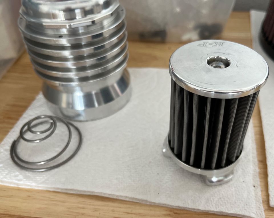 Product photo of K&P Engineering S15 Reusable Oil Filter