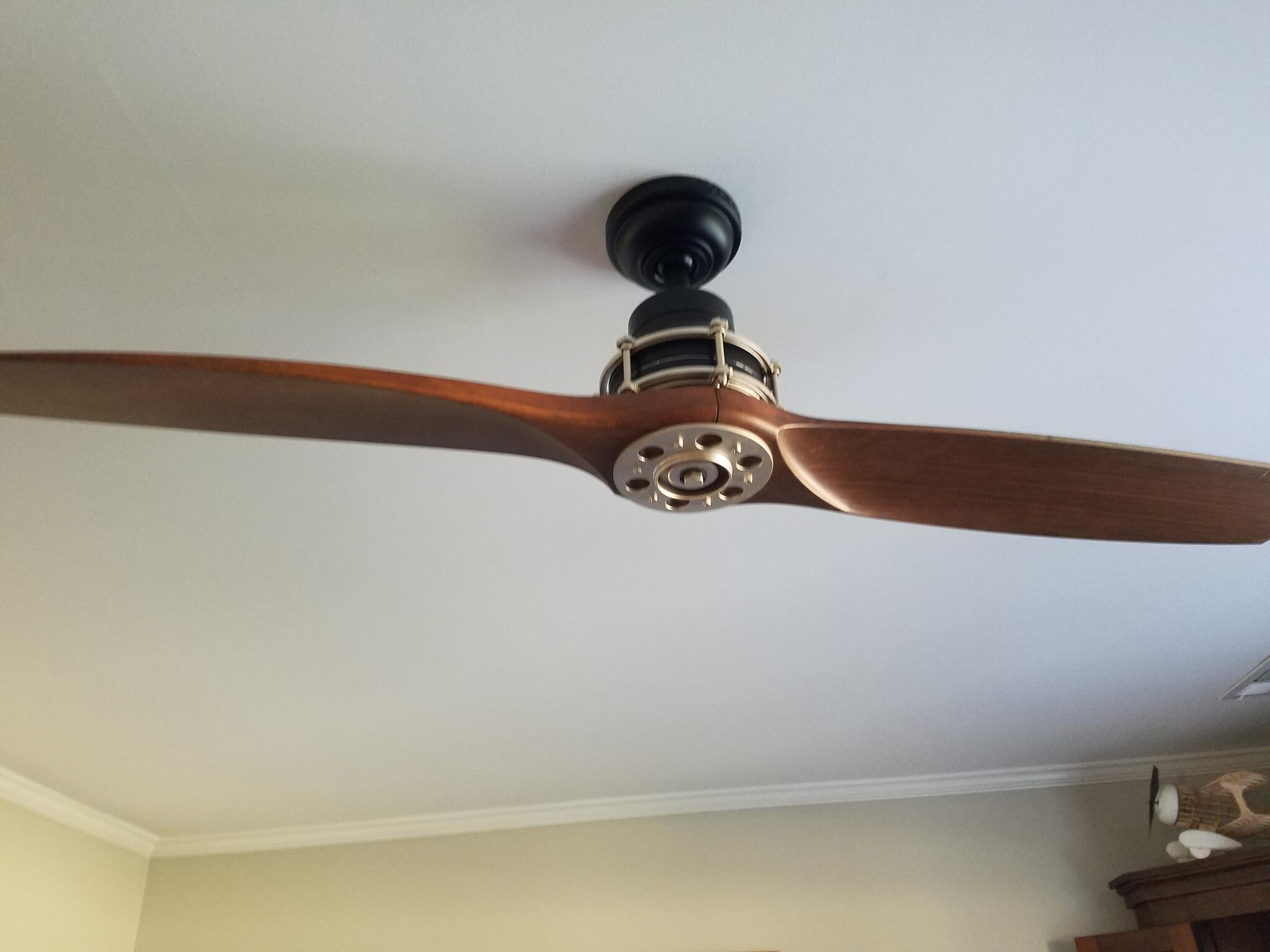 Ceiling Fan From An Out Spec Propeller