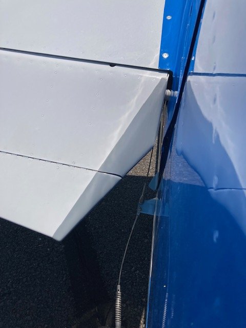 Left side elevator root fairing.jpg