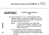 Hartzell Propeller greasing amount.png