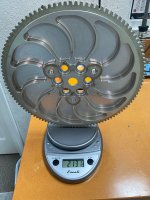 Viking Honda 110 AL6061-T6 Drive Plate Weight 2lb 13oz.jpg