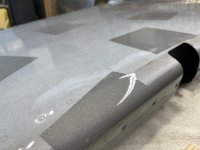 Rudder PAint Run P180 Sanded Flat.jpg