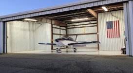 N167AM in hangar.jpg