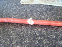 Firesleeve heat damage.JPG