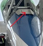 rudder gust lock 1a.JPG
