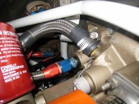 Convoluted teflon breather hose.JPG