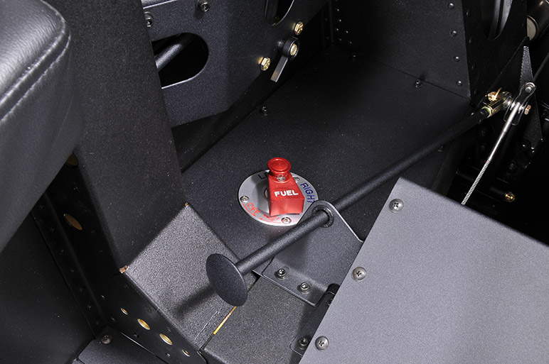 2010.01.01 - RV-8 - Fuel Selector Valve Installation Complete.jpg