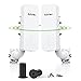 CPE661 Gigabit Wireless Bridge with Mounts, Dual WiFi Broadcasters, 3KM 5.8GHz Outdoor Point-to-Point WiFi Extender, No Router Needed, Long Range Network Extension for Starlink, Farm, Garage, Barn