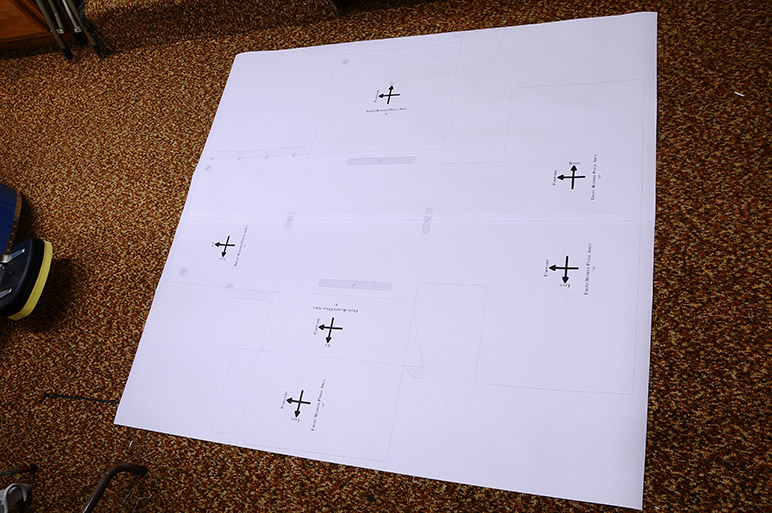 2009.05.19 - RV-8 - Front Rudder Pedal Area Carpet Pattern (1).jpg